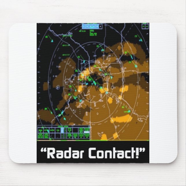 Radar Contact Mouse Mat (Front)