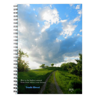 Radar Hill Athens Ohio Notebook