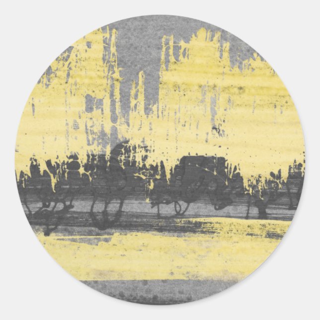 Radar II Classic Round Sticker (Front)