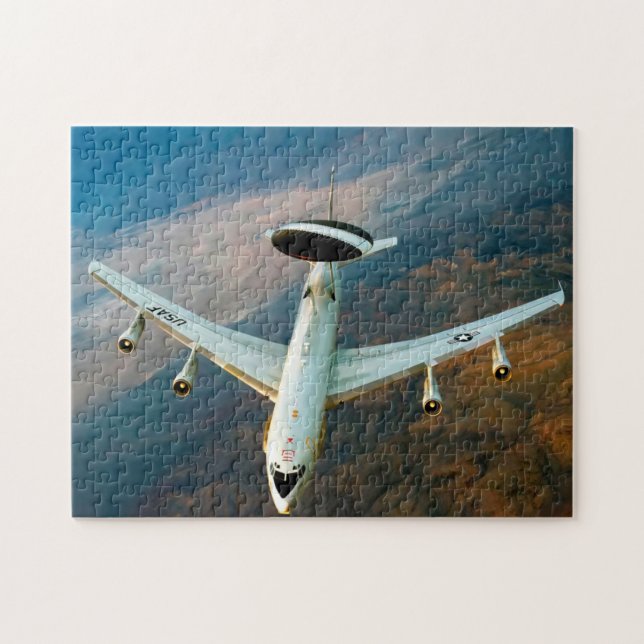 Radar Patrol Plane. Nevada. Jigsaw Puzzle (Horizontal)