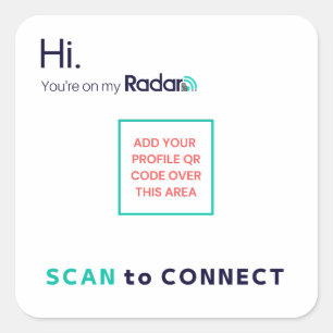 RadarQR Stickers