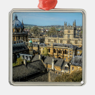 Radcliffe Camera and Bodleian Library Oxford Metal Tree Decoration