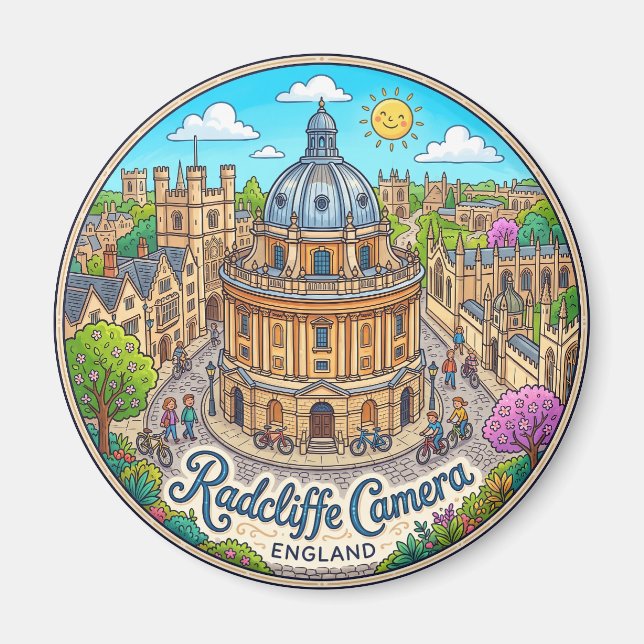 Radcliffe Camera England Magnet (Front)