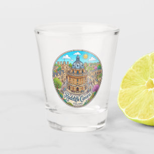 Radcliffe Camera England Shot Glass