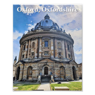 Radcliffe Reverie – Oxford’s Iconic Dome Photo Print