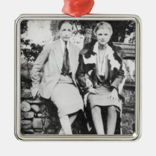Radclyffe Hall and Una Vincenzo Metal Tree Decoration