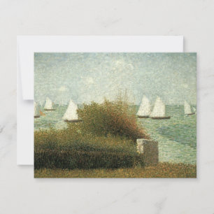 Rade de Grandcamp by Georges Seurat, Vintage Art
