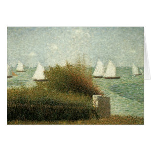 Rade de Grandcamp by Georges Seurat, Vintage Art