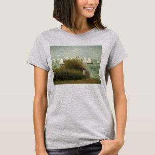 Rade de Grandcamp by Georges Seurat, Vintage Art T-Shirt