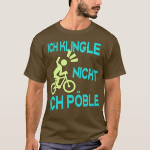 Radfahrer Rowdy lustige Sprche Fahrrad T-Shirt
