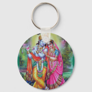 Radha and Krishna Key Ring
