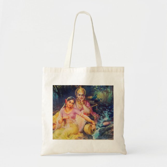 Radha and Krishna tote bag (Front)