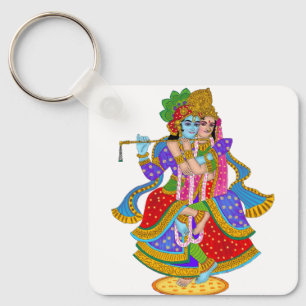 Radha Krishna Keychain