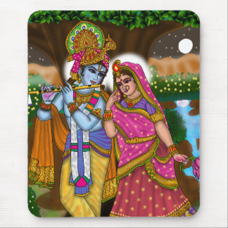 Radha Krishna Mouse Pad