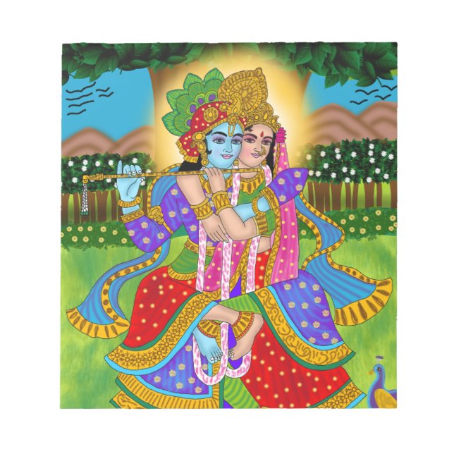 Radha Krishna Notepad (Front)