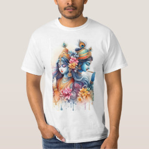 Radha Krishna Phone Wallpaper ; Opens a new tab T-Shirt