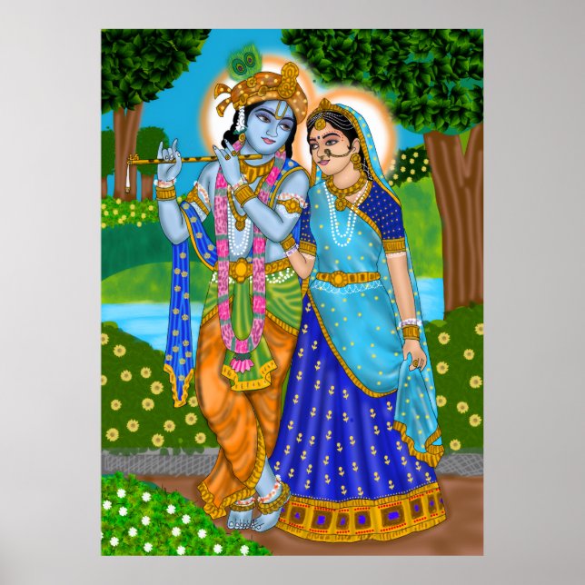 Radha Krishna Poster (Front)