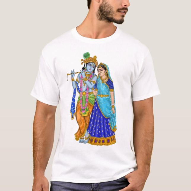 Radha Krishna T-Shirts (Front)