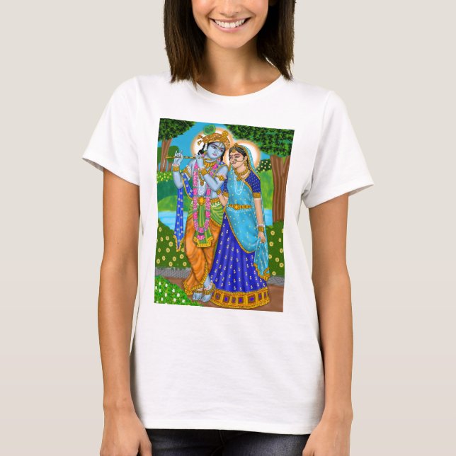 Radha Krishna T-Shirts (Front)