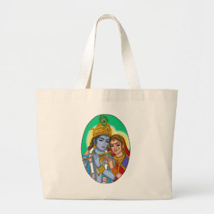 Radha Krishna Tote Bag