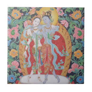 Radha-Krisna Tile