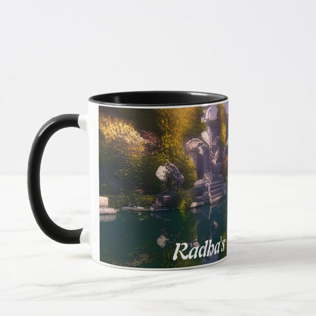 Radha's Morning Tea  Mug (Left)