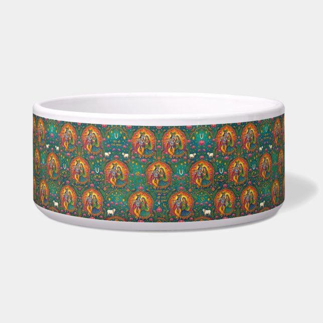 Radhe Krishna Pattern (Front)