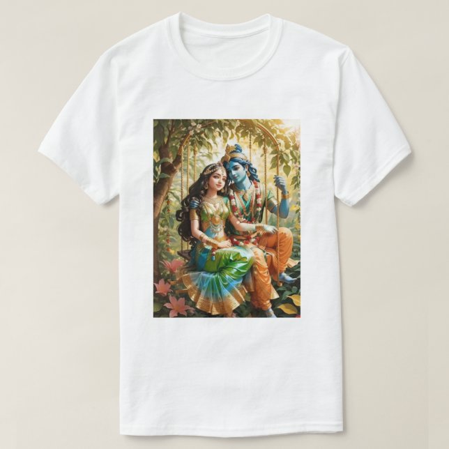Radhe Krishna t-shirt (Design Front)
