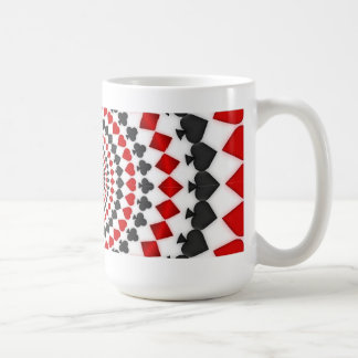 Radial Card Suits: Coffee Mug