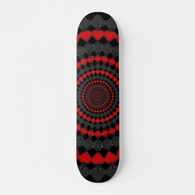 Radial Card Suits: Skateboard (Front)