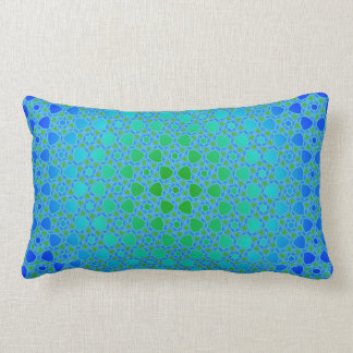 Radial Flower Pattern Lumber Pillow