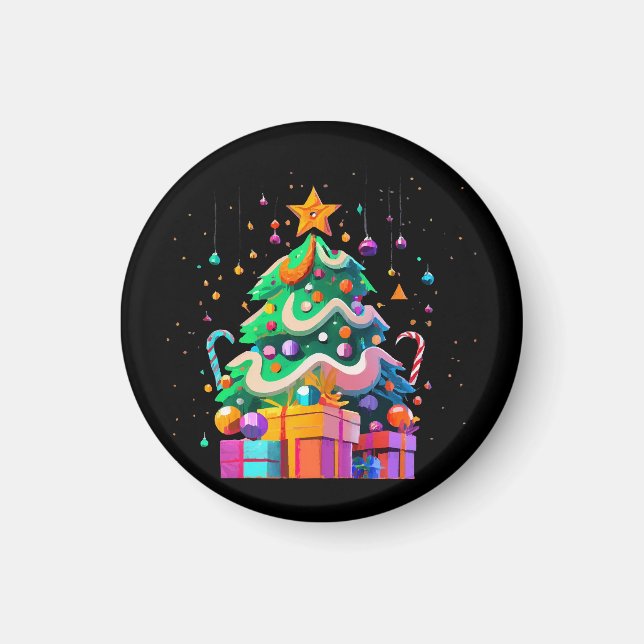 Radiance Christmas Tree Magic Magnet (Front)