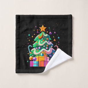 Radiance Christmas Tree Magic Wash Cloth
