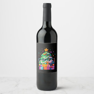 Radiance Christmas Tree Magic Wine Label
