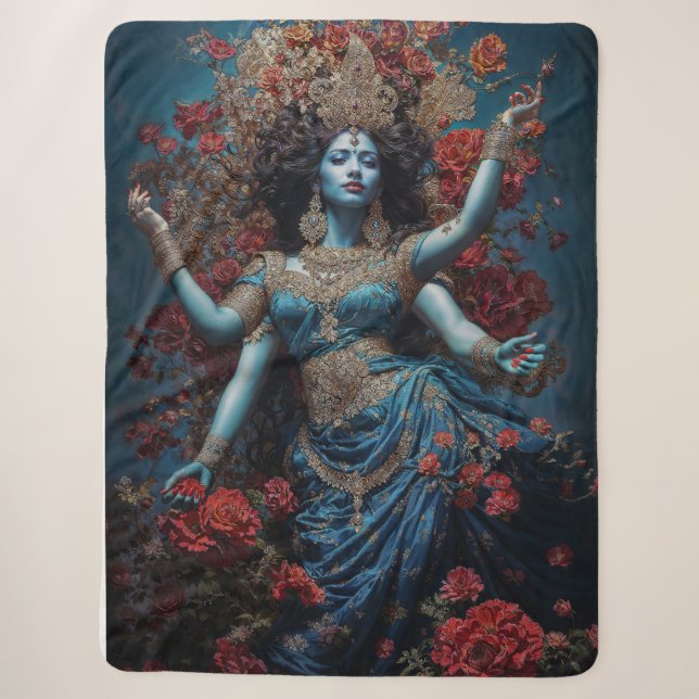 Radiance of Kali Sherpa Blanket (Front)
