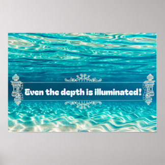 Radiance of the Ocean Depths Poster