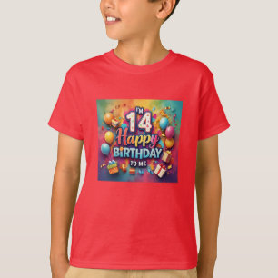Radiant 14th Birthday Celebration Boys' T-Shirt