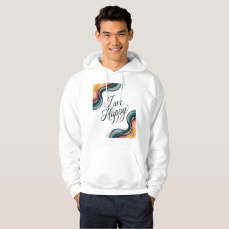 Radiant Affirmation - I Am Happy Hoodie