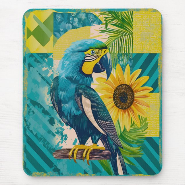 Radiant Ara in Sunshine Mouse Mat (Front)