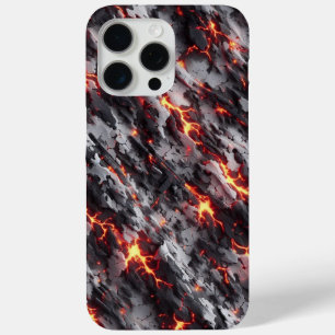 Radiant Ashes Camo, Fiery Explosion iPhone 15 Pro Max Case