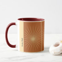 Radiant Aura Burst Mug – Customizable Gift