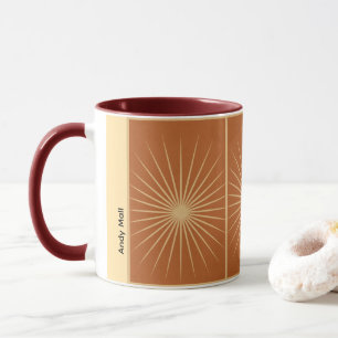 Radiant Aura Burst Mug – Customizable Gift