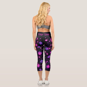 Radiant Bloom Custom Leggings
