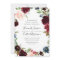 Radiant Bloom Floral Frame Wedding Invitation