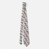 Radiant Bloom | Floral Patterned Tie (Back)