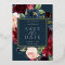 Radiant Bloom Foil Save the Date Card