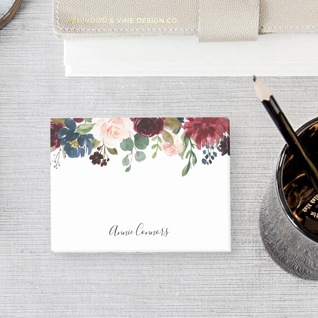 Radiant Bloom Personalised Post-it Notes (Creator Uploaded)