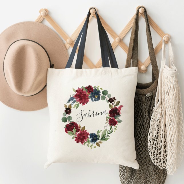 Radiant Bloom Personalised Tote Bag (Creator Uploaded)