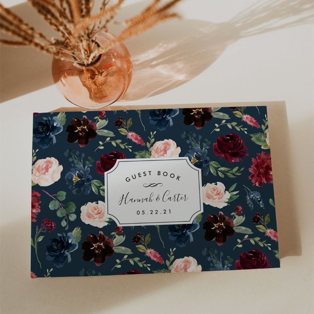 Radiant Bloom Wedding Guest Book (Creator Uploaded)