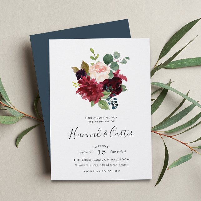 Radiant Bloom Wedding Invitation (Creator Uploaded)